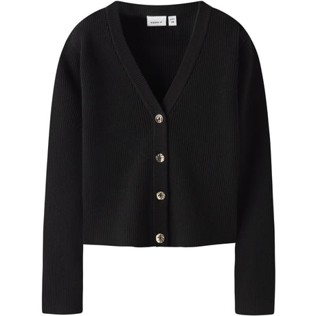 Name It Black Nkflarenlise Xsl Ls Knit Card