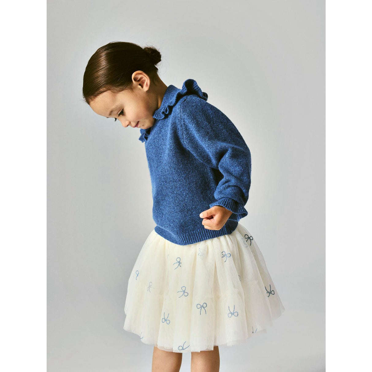 Name It Vintage Indigo Nmfkirstena Ls Knit