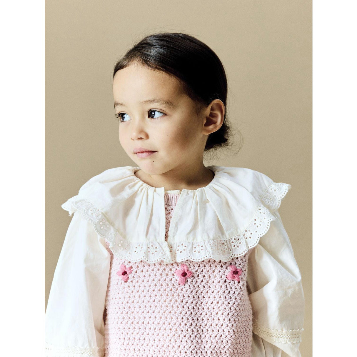Name It Lotus Flowering Ginger Nmfkattie Knit Vest