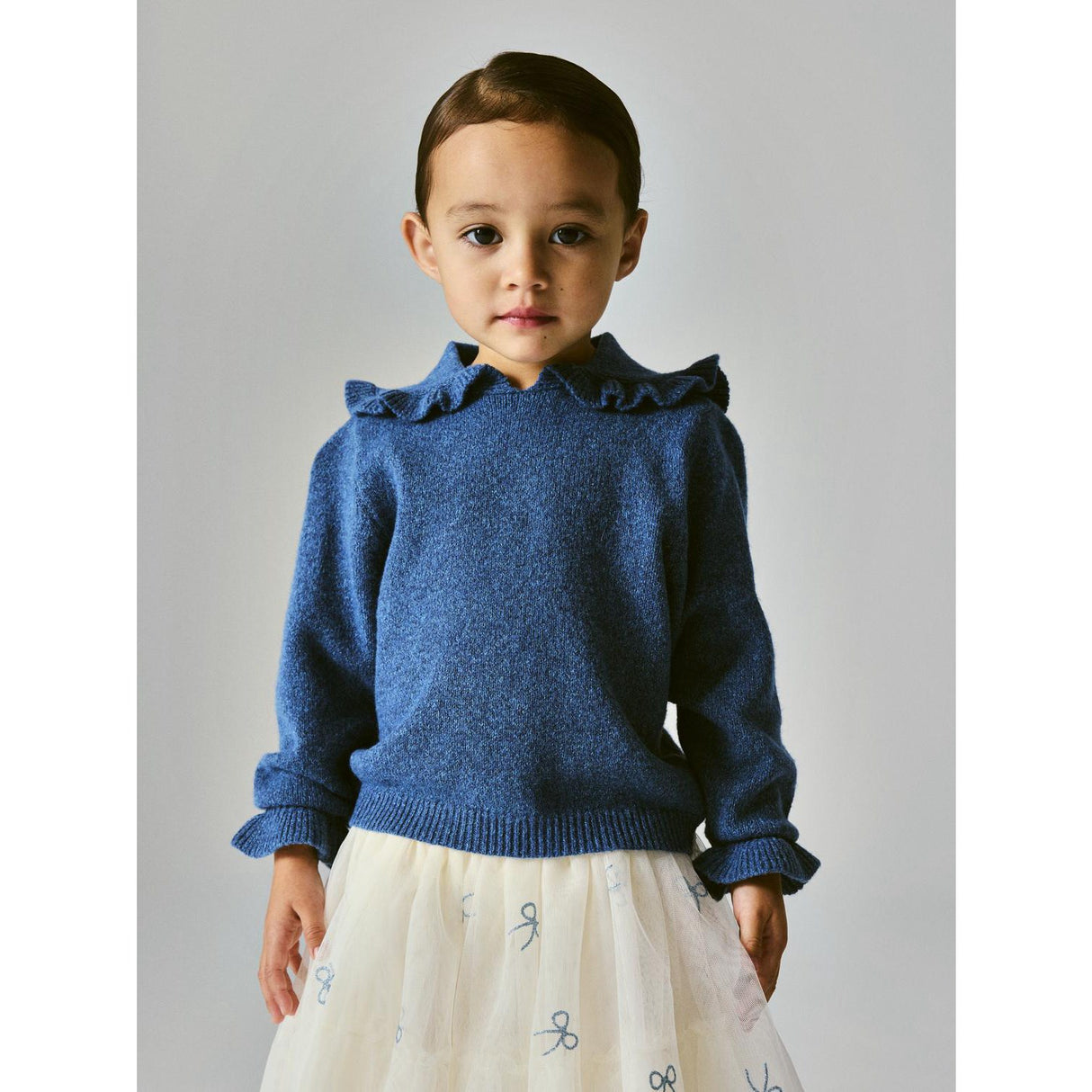 Name It Vintage Indigo Nmfkirstena Ls Knit