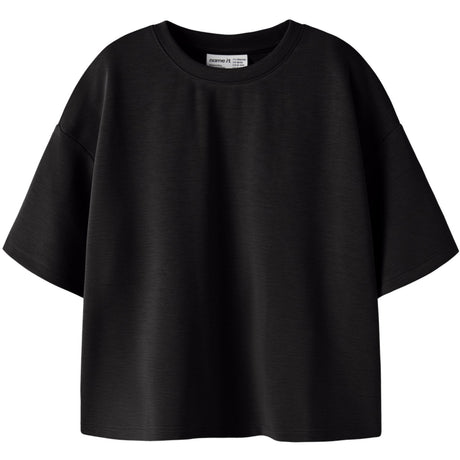 Name It Black Nkflivia Ss Rlx Sh Top