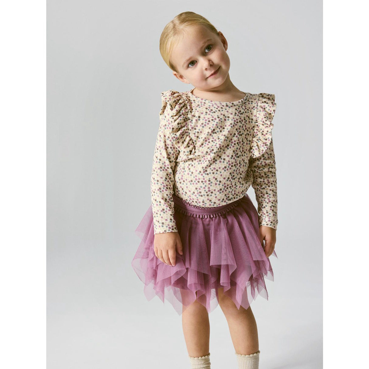 Name It Antique White Nmflianna Xsl Ls Top