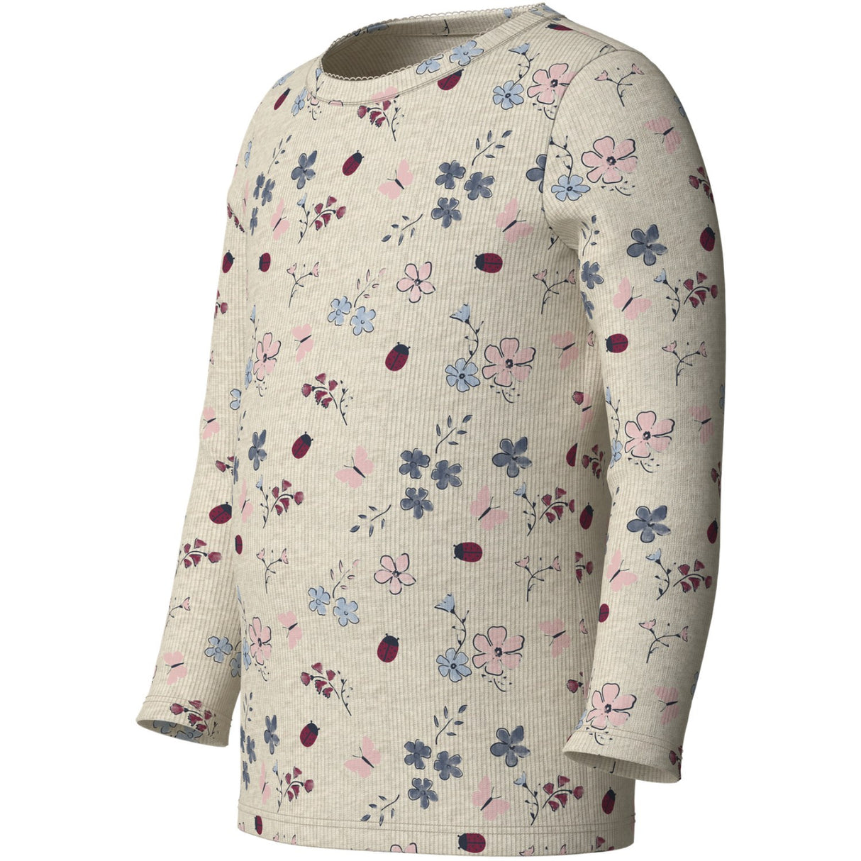 Name It Peyote Melange Nmfkamelia Ls Xsl Top