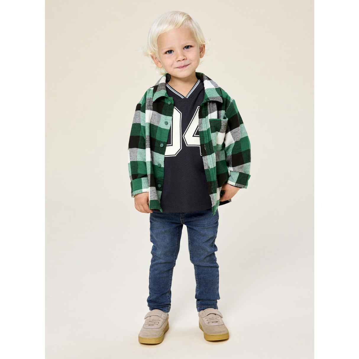Name It Verdant Green Nmmlevin Ls Overshirt