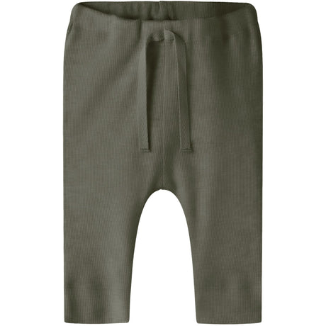Name It Dusty Olive Melange Nbnkab Pants Noos