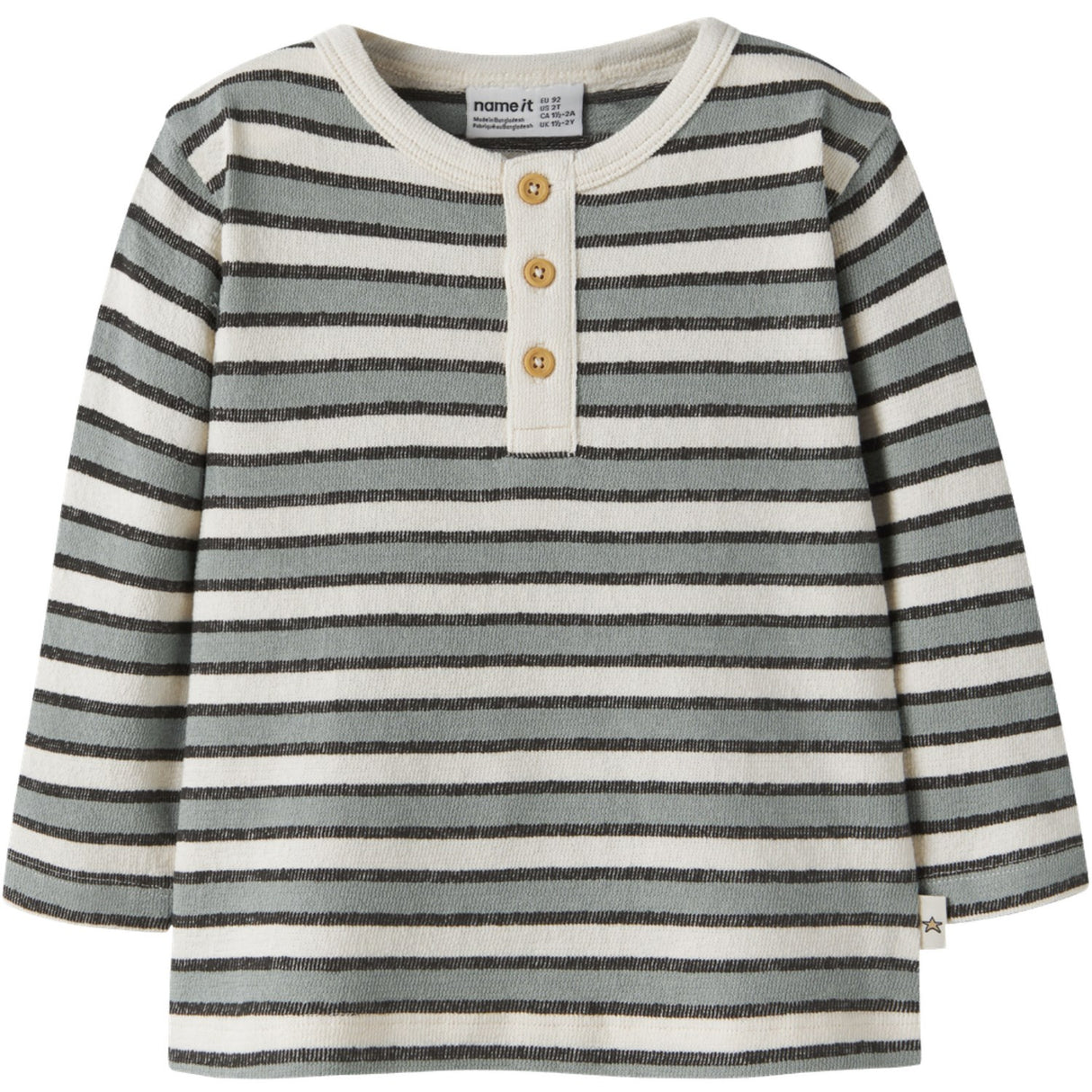 Name It Green Milieu Nmmlajus Ls Nreg Top