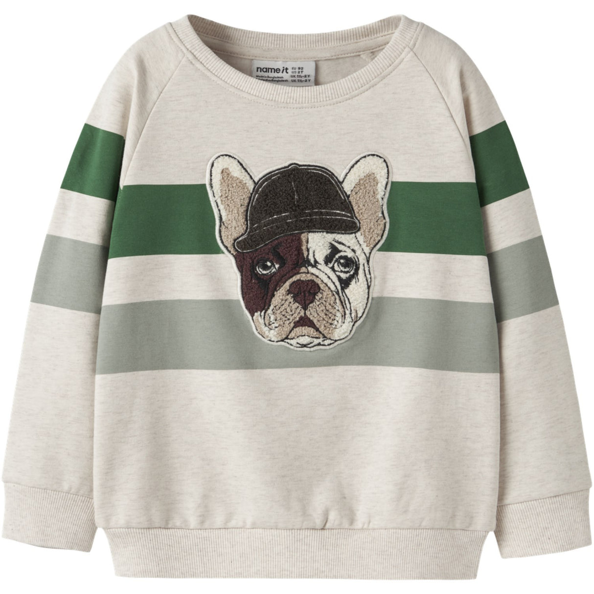 Name It Peyote Melange Nmmlei Ls Nreg Sweat Bru