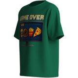 Name It Verdant Green Game Over Nkmvoto Ss Nreg Top
