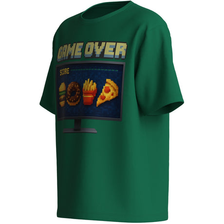 Name It Verdant Green Game Over Nkmvoto Ss Nreg Top