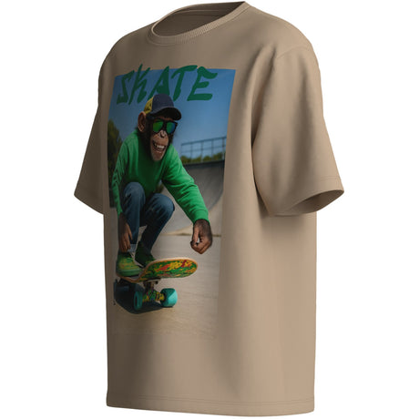Name It Sesame Monkey Skater Nkmvoto Ss Nreg Top