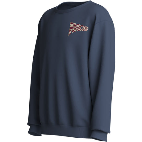 Name It Vintage Indigo Racing Nkmvasha Ls Nreg Sweat Unb