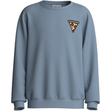 Name It Ashley Blue Food Game Nkmvasha Ls Nreg Sweat Unb