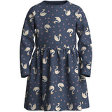 Name It Vintage Indigo Swan Princess Nmfvilisa Ls Dress