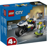 LEGO® City Police - Politimotorcykel På Forbryderjagt 60455