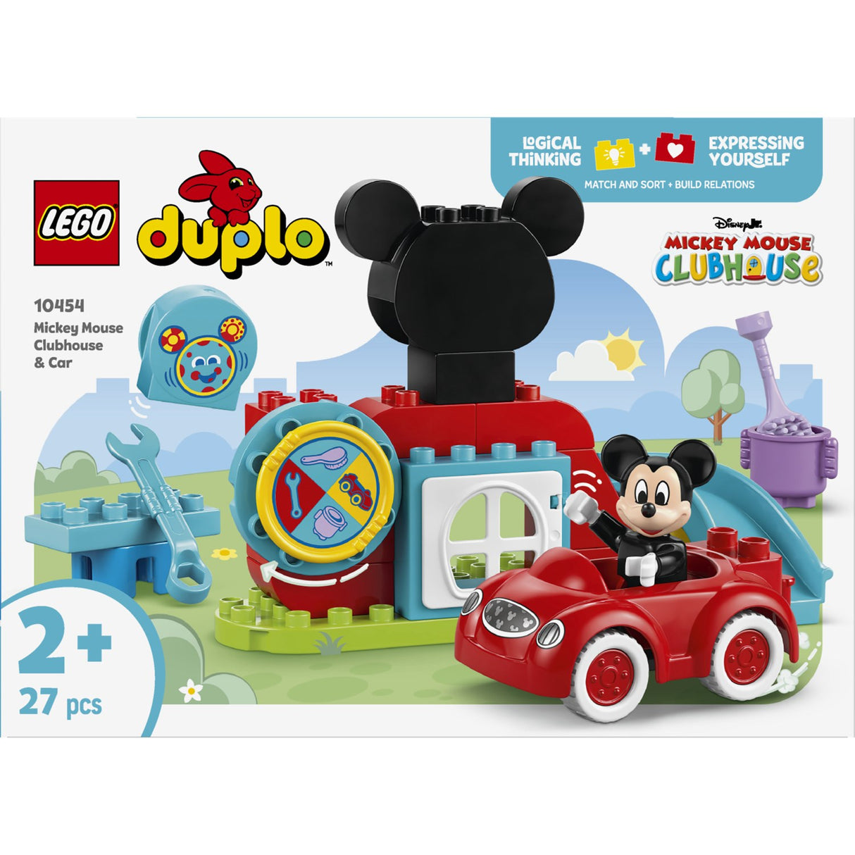 LEGO® DUPLO Disney TM - Mickeys Klubhus And Bil 10454