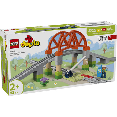 LEGO® DUPLO Town - Togbro And Spor – Udvidelsessæt 10426