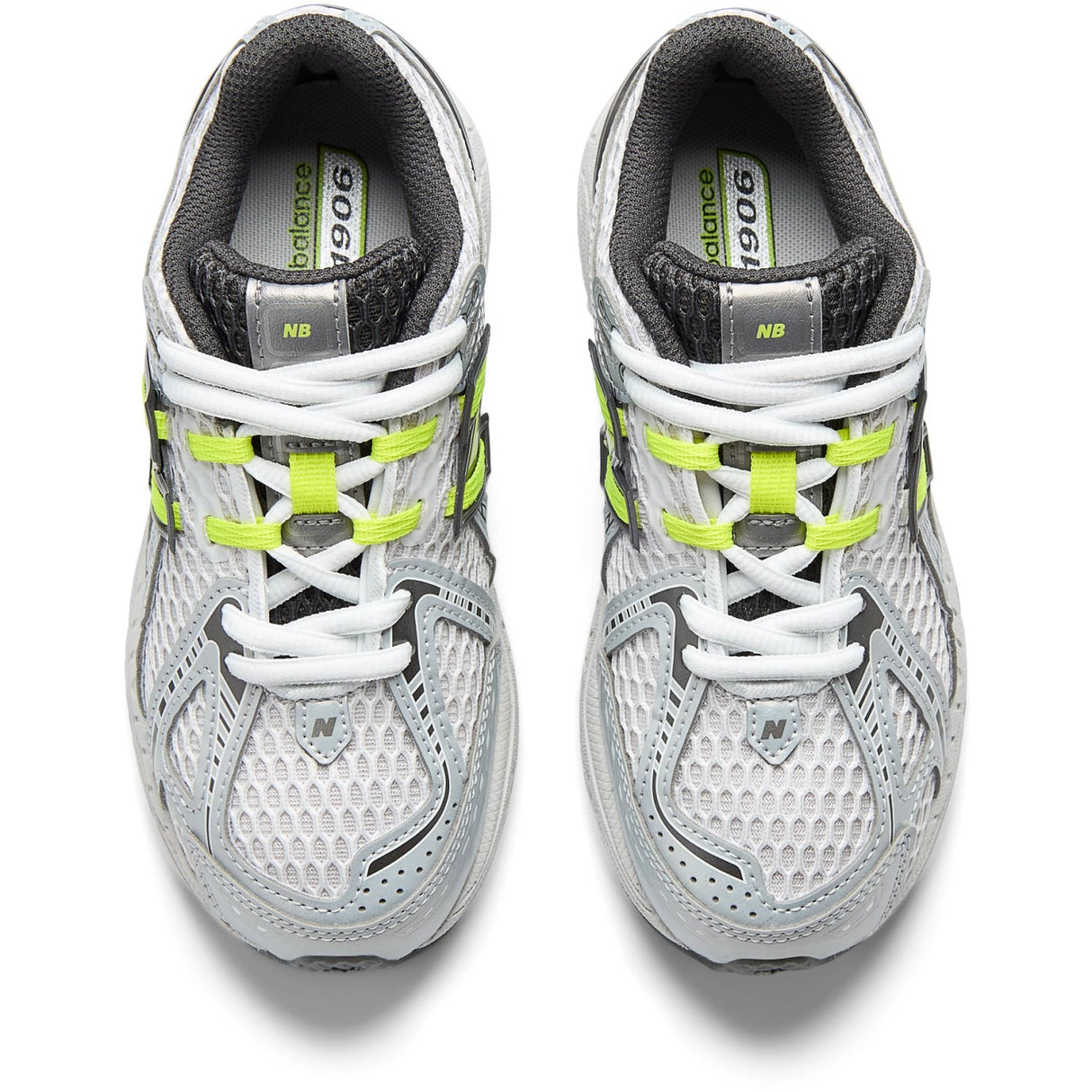 New Balance Dark Silver Metallic New Balance 1906 Kids Lace