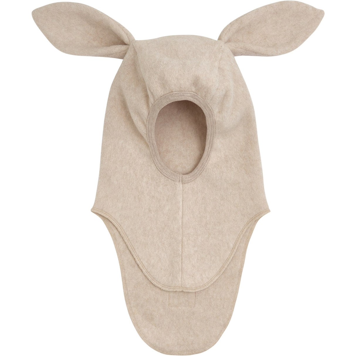 Huttelihut Camel Melange Balaclava Ears Cotton Fleece