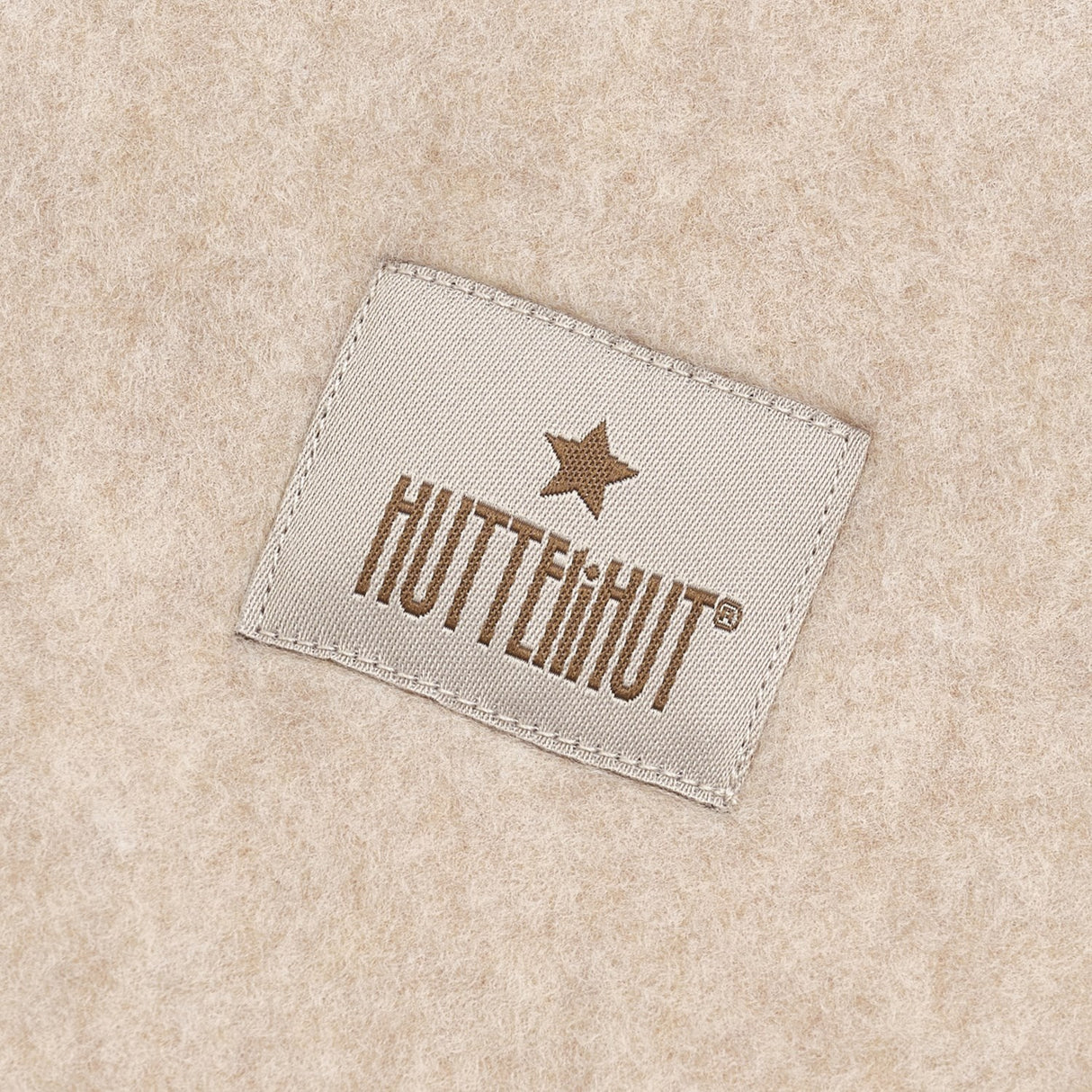 Huttelihut Camel Melange Balaclava Ears Cotton Fleece