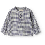 MarMar Cotton Linen Marine Check Totoro Shirt