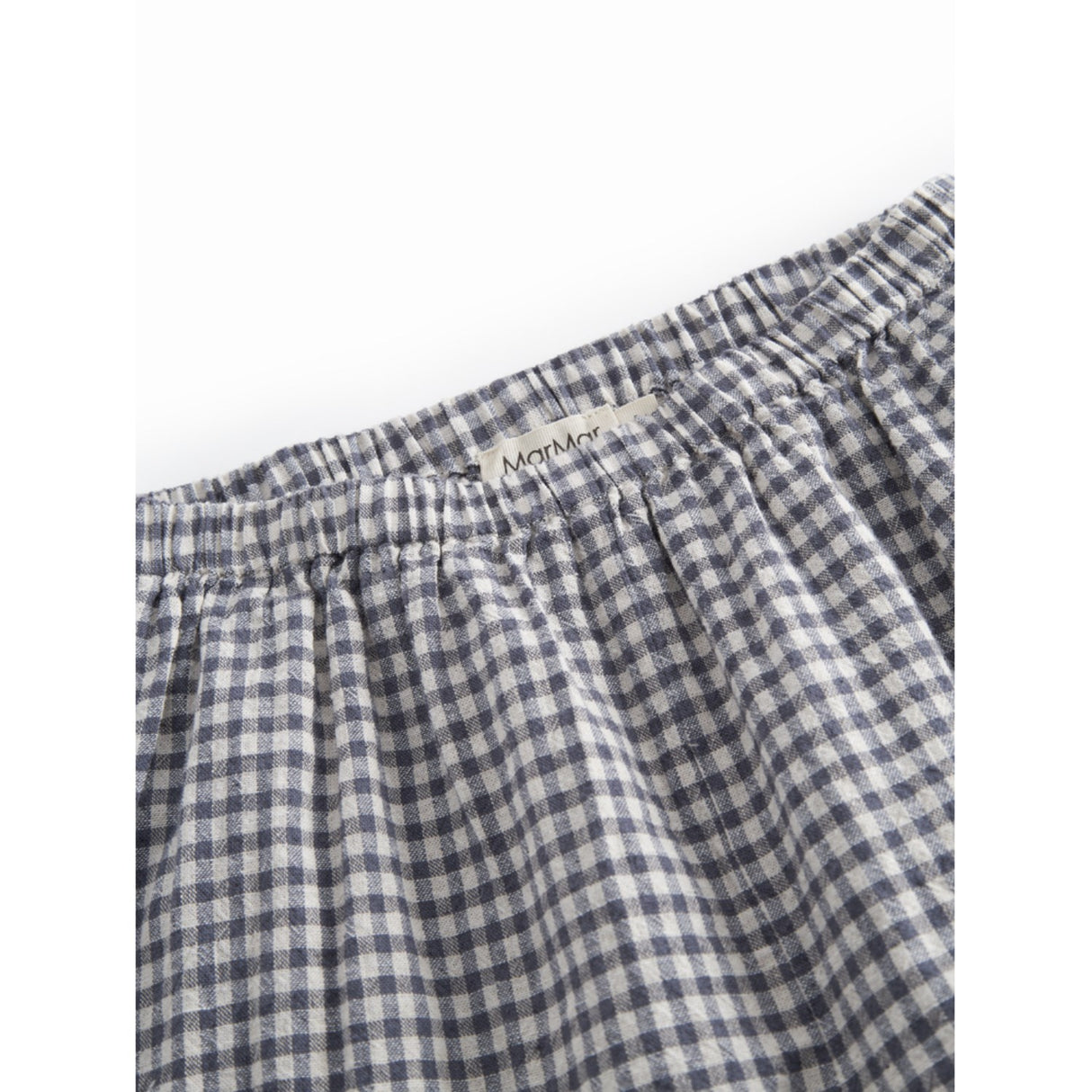 MarMar Cotton Linen Marine Check Panto Pants