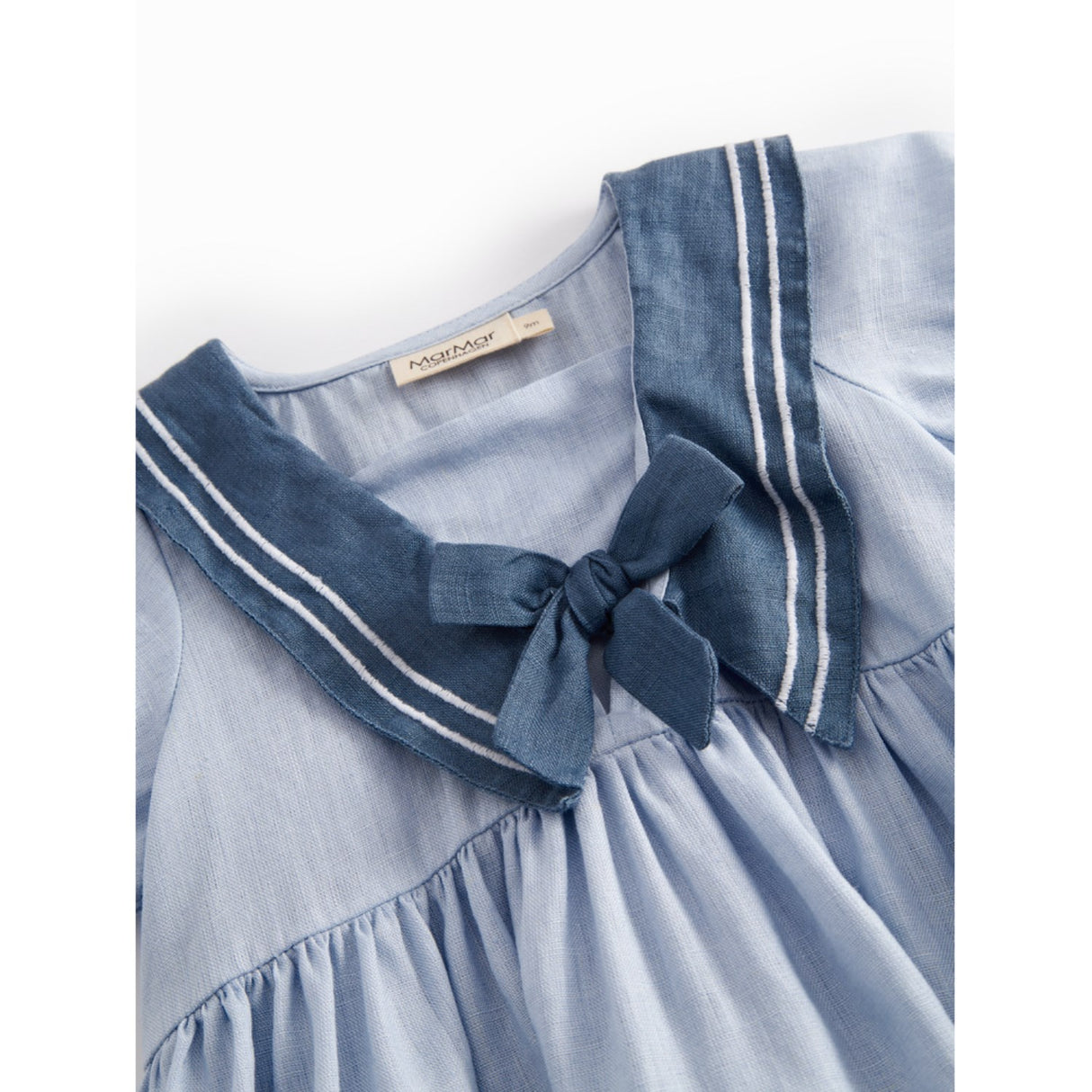 MarMar Linen Blue Mist Daki Dress