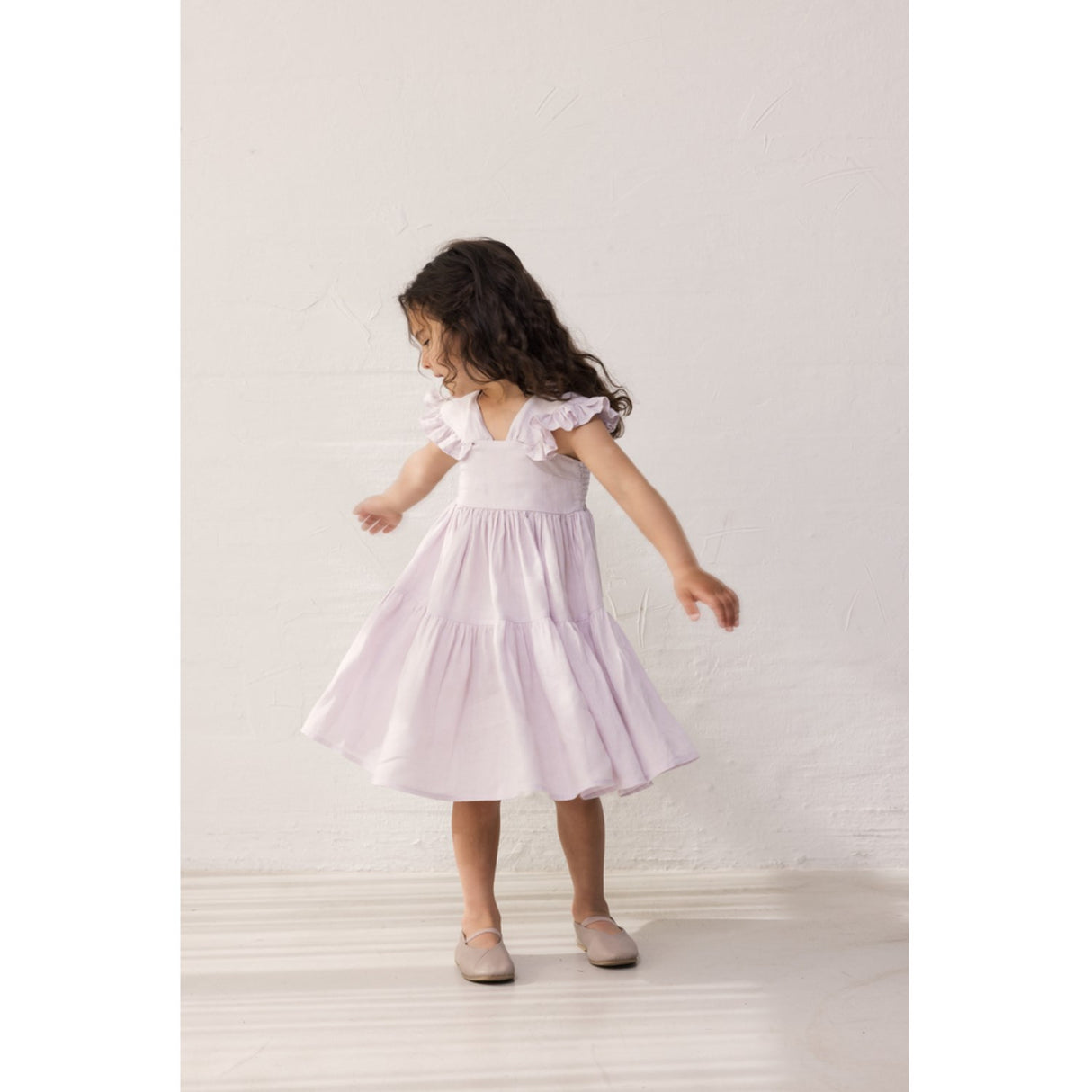 MarMar Linen Sweet Violet Dalani Dress