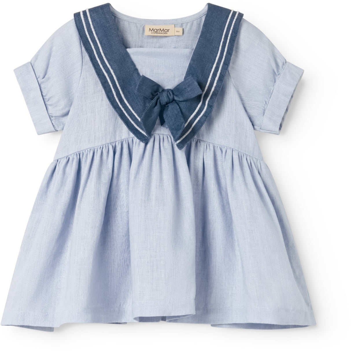 MarMar Linen Blue Mist Daki Dress