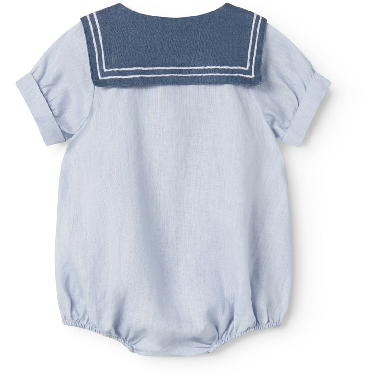 MarMar Linen Blue Mist Raki Onesie