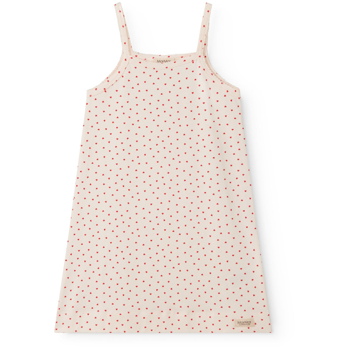 MarMar Modal Smooth Print Happy Hearts Strap Dress