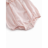 MarMar Cotton Dobby Rosa Rosetta LS Onesie