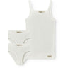 MarMar Modal Pointelle Gentle White Underwear Set