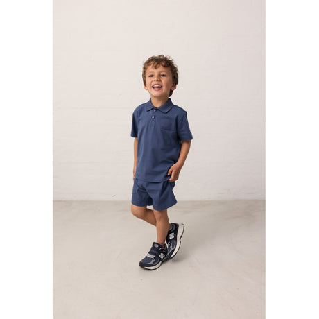 MarMar Cotton Jersey Vintage Blue Paulo Shorts