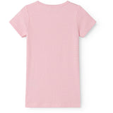 MarMar Modal Fine Rib Pink Stripe Tago T-shirt