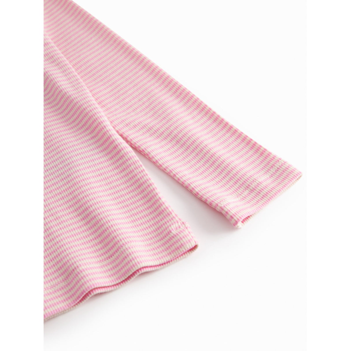 MarMar Modal Fine Rib Pink Stripe Tani T-shirt
