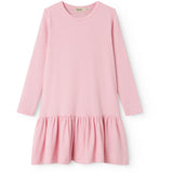 MarMar Modal Fine Rib Pink Stripe Diro Dress