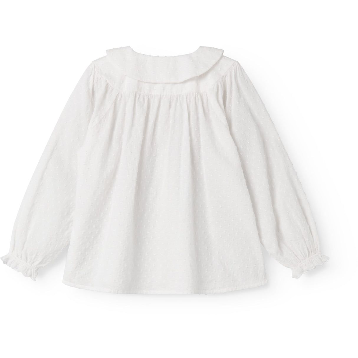 MarMar Fine Dobby White Trissy Blouse