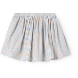 MarMar Cotton Blue Iris Stripe Sana Skirt