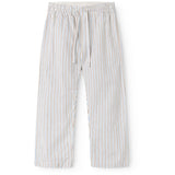 MarMar Cotton Blue Iris Stripe Plano Pants