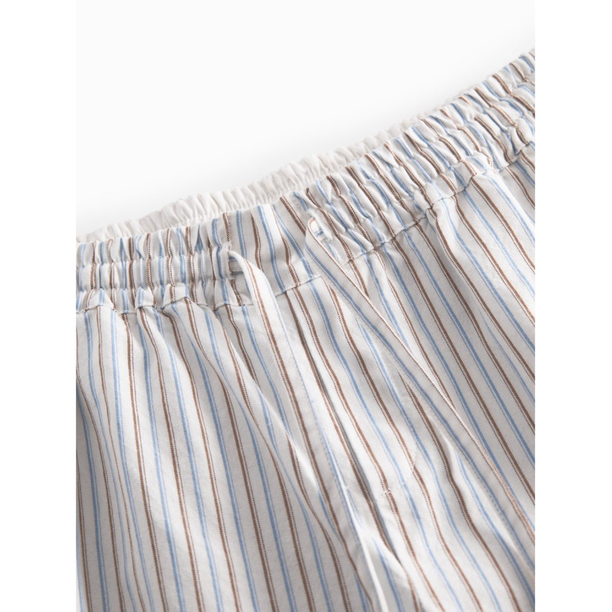 MarMar Cotton Blue Iris Stripe Plano Pants