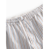 MarMar Cotton Blue Iris Stripe Plano Pants