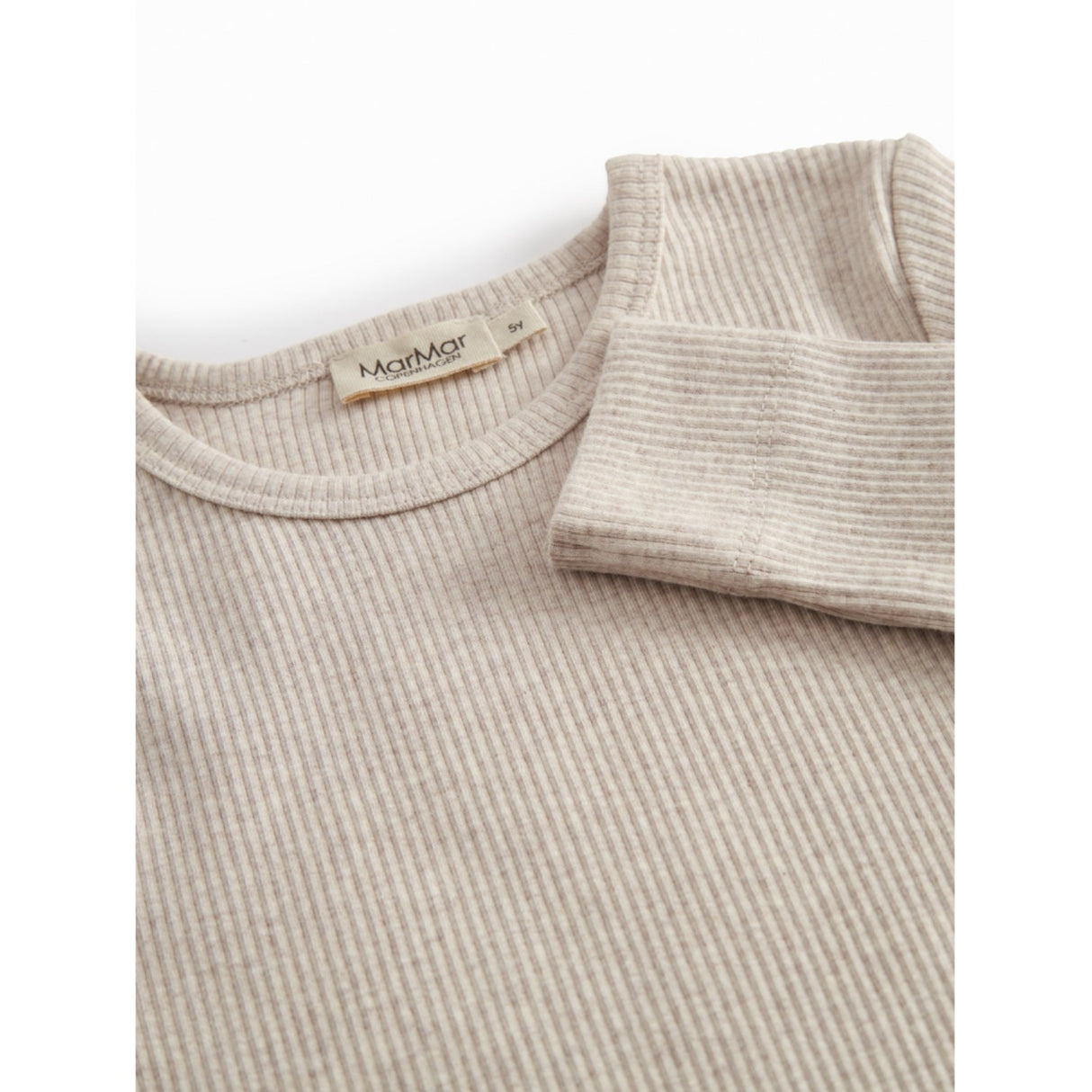 MarMar Modal Melange Light Beige Mel. Plain Blouse
