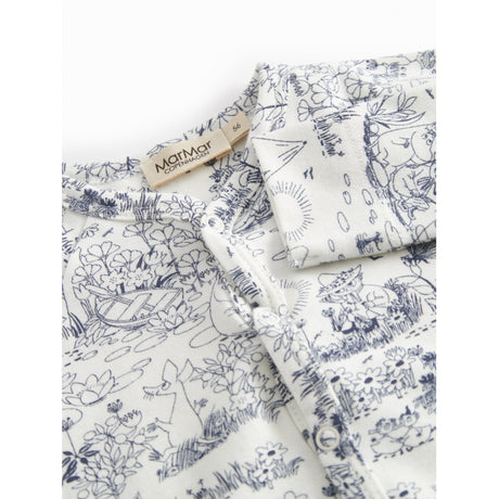 MarMar Newborn Modal Smooth Print Moominvalley Renas Onesie
