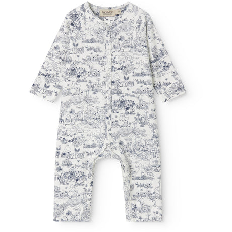 MarMar Newborn Modal Smooth Print Moominvalley Rena Onesie