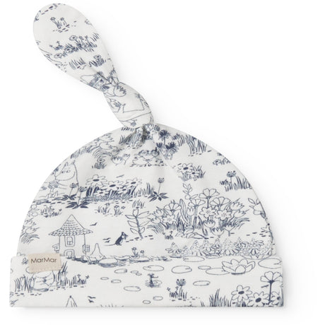 MarMar Newborn Modal Smooth Print Moominvalley Aiki Hat