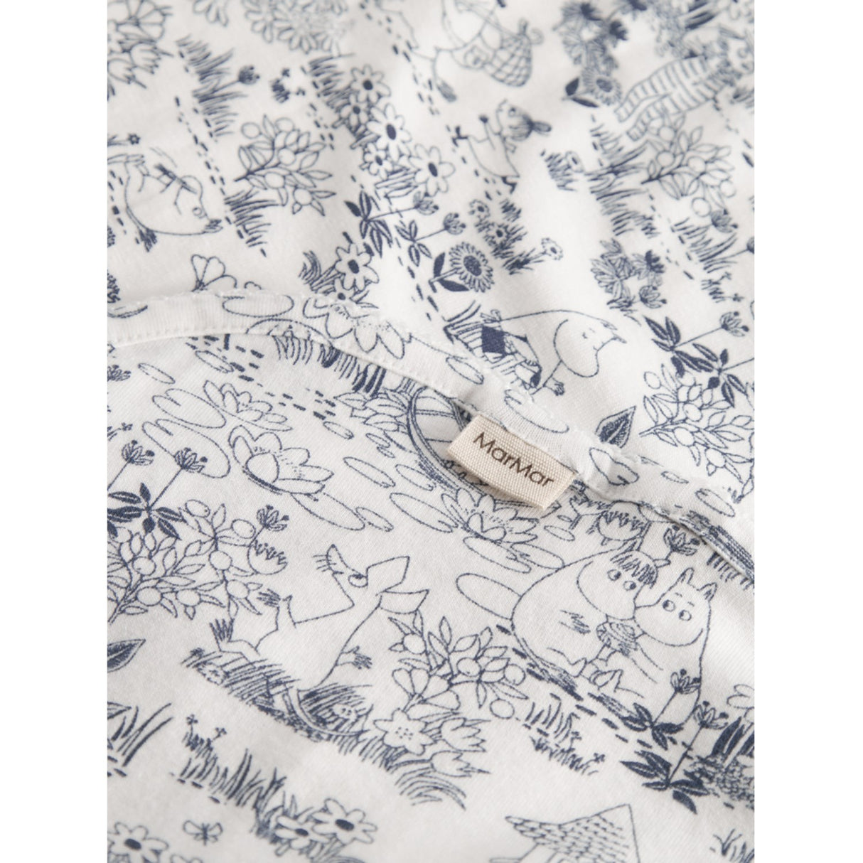 MarMar Newborn Modal Smooth Print Moominvalley Alida Blanket