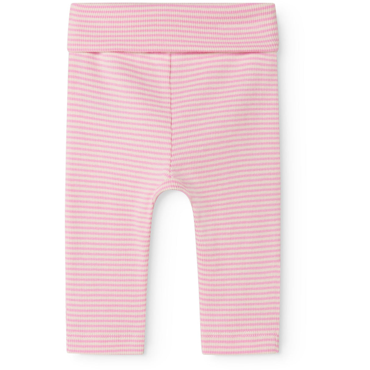 MarMar Newborn Modal Fine Rib Pink Stripe Piva Pants