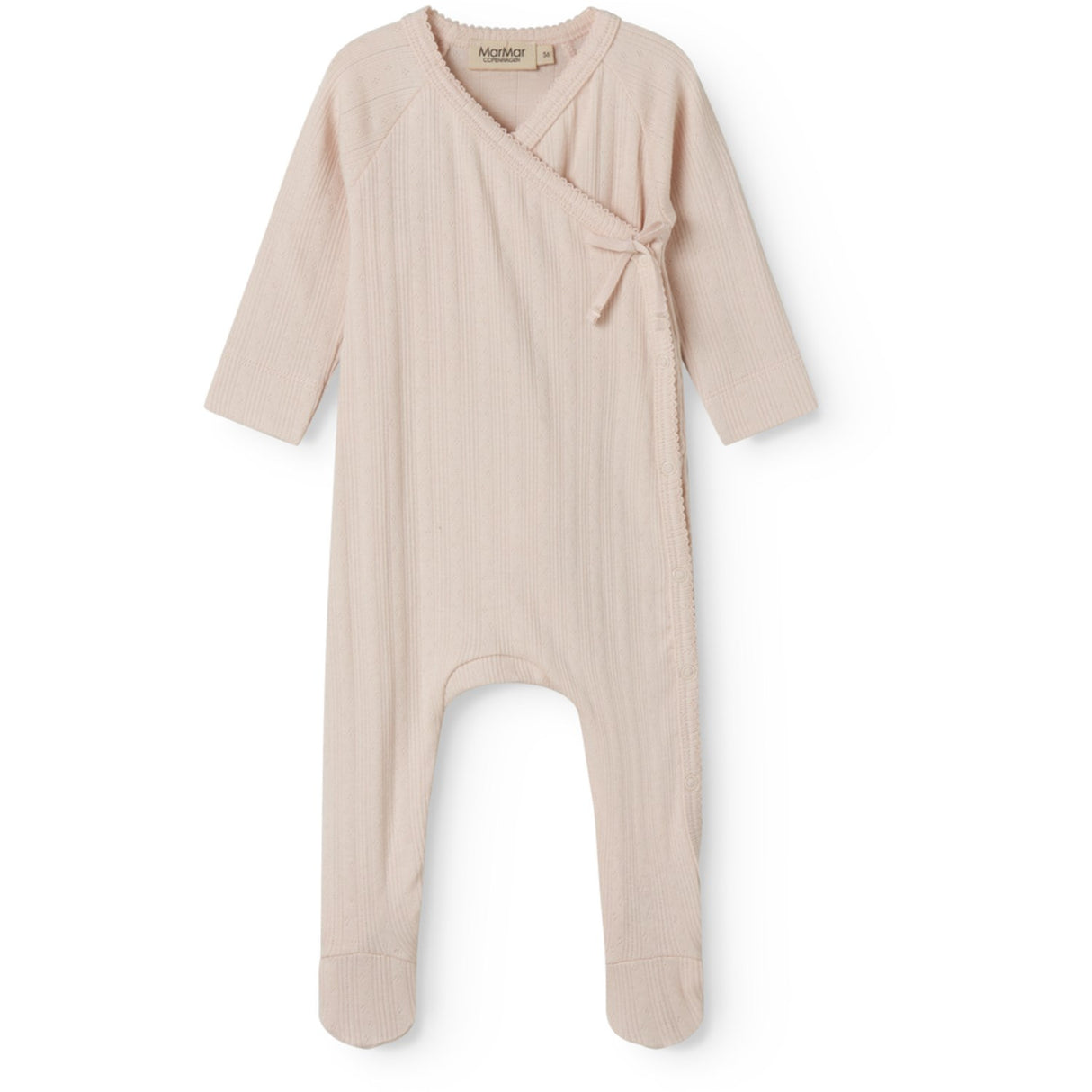 MarMar Newborn Modal Pointelle Misty Pink Rubetta Onesie
