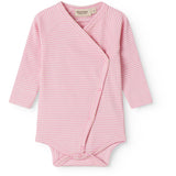 MarMar Newborn Modal Fine Rib Pink Stripe Bellis Body