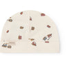 MarMar Newborn Modal Smooth Print Trains Aiko Hat
